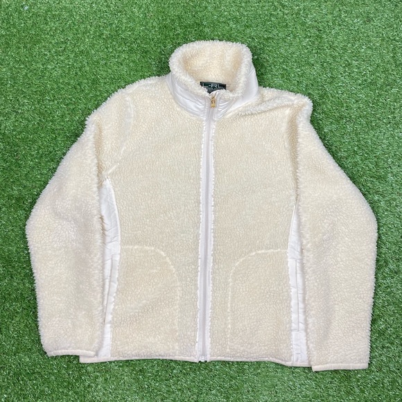 Worn Ralph Lauren fleece women’s size medium - Picture 1 of 4